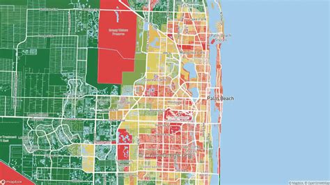 The median household income in Pahokee is 27,095. . Why is west palm beach so dangerous